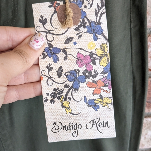 🌲 Indigo Rein Green Skinny Jeans 11 - Picture 8 of 9